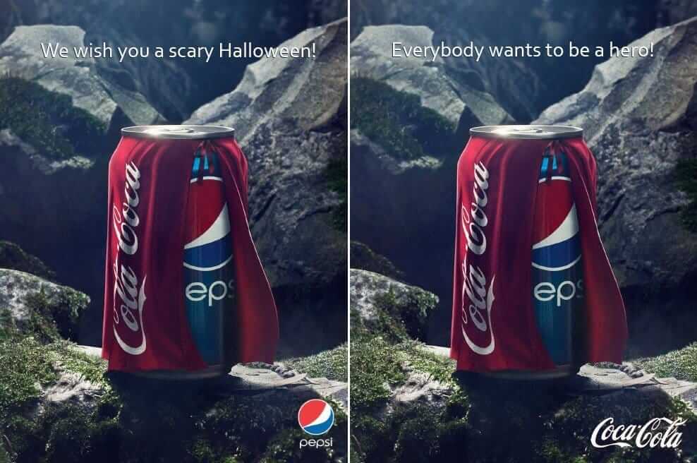Reklama Pepsi w stylu archetypu błazna